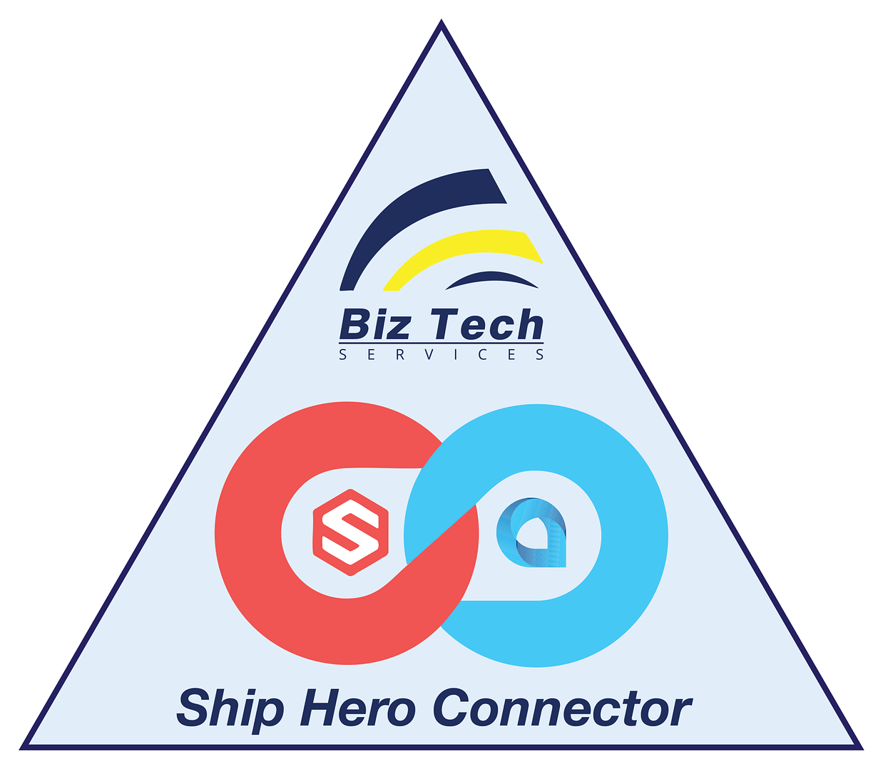 Triangular Biz-Tech Services badge for ShipHero Connector