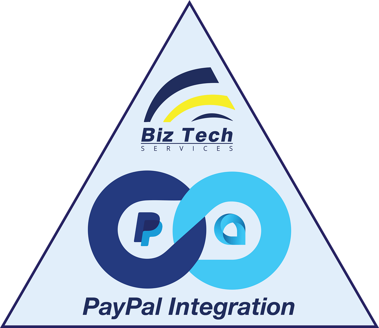 Triangular Biz-Tech Services badge for Paypal