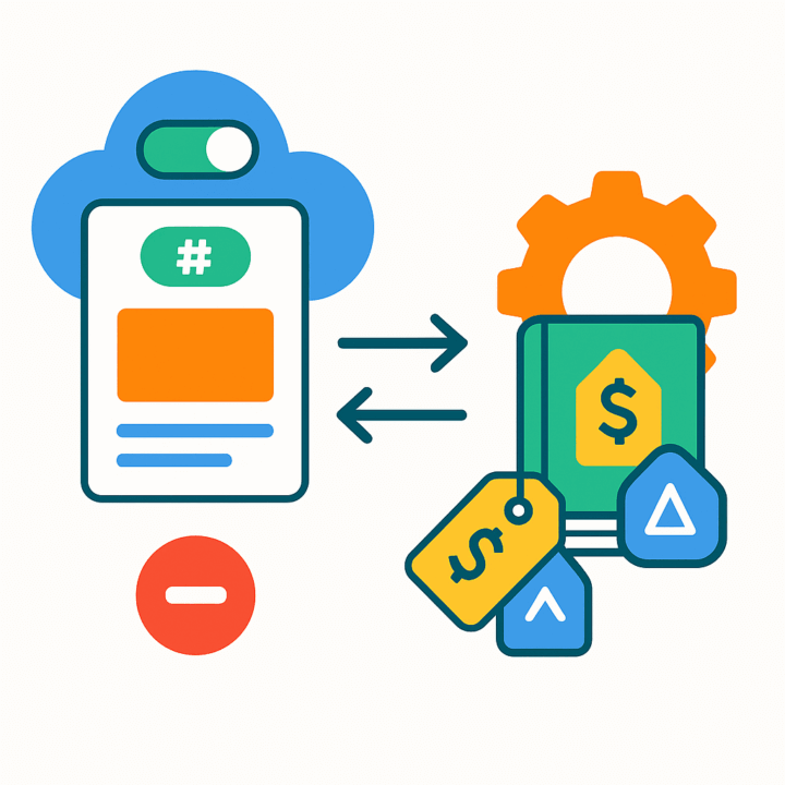 Item and price book sync with governance and validation controls